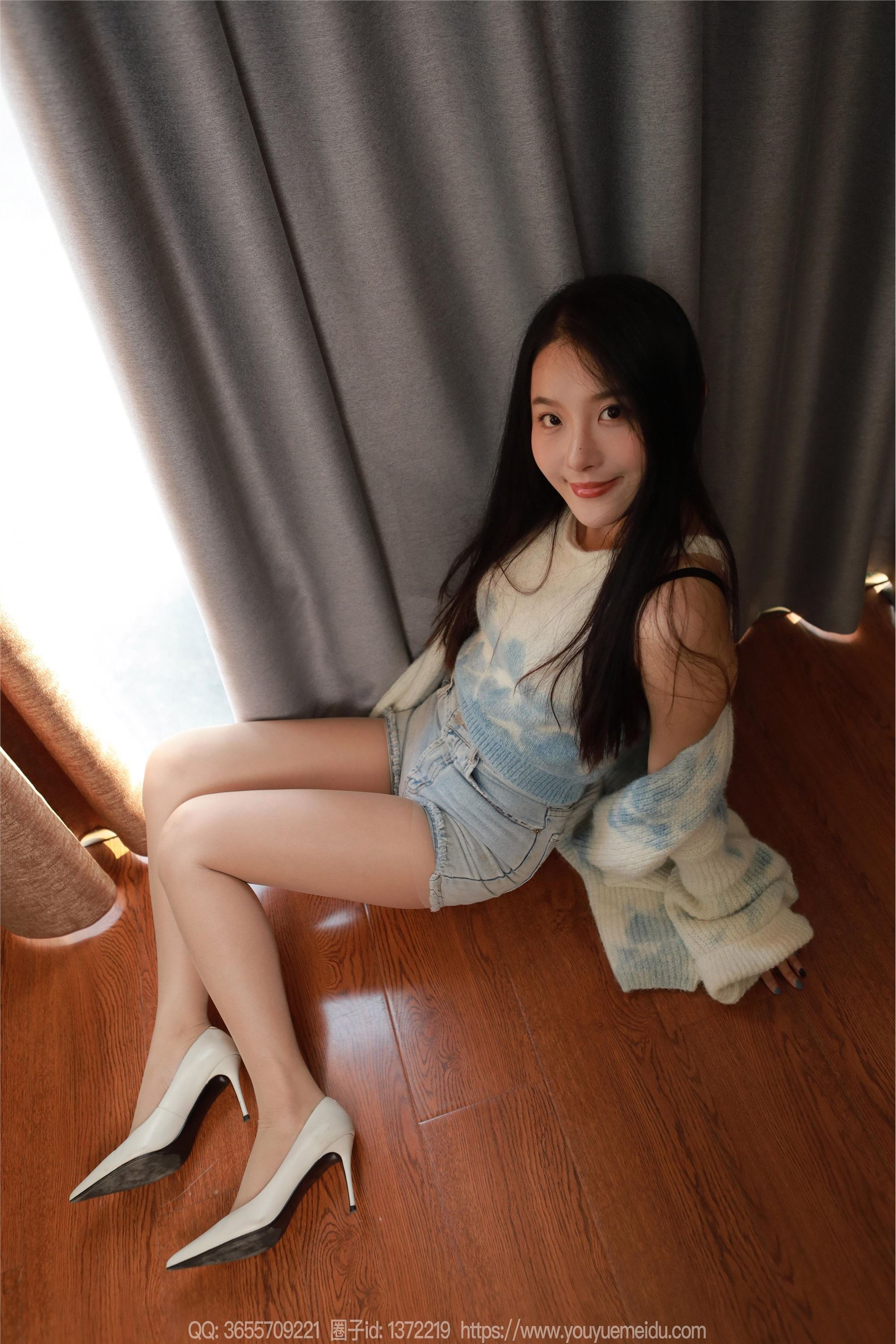 IESS异思趣向  2025.01.03 丝享家 1941 婉萍《蓝白毛衣（上）》